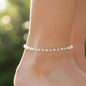 Elegant Handmade Anklet – Perfect for Women & Girls | Ideal Gift Option, DYC1298